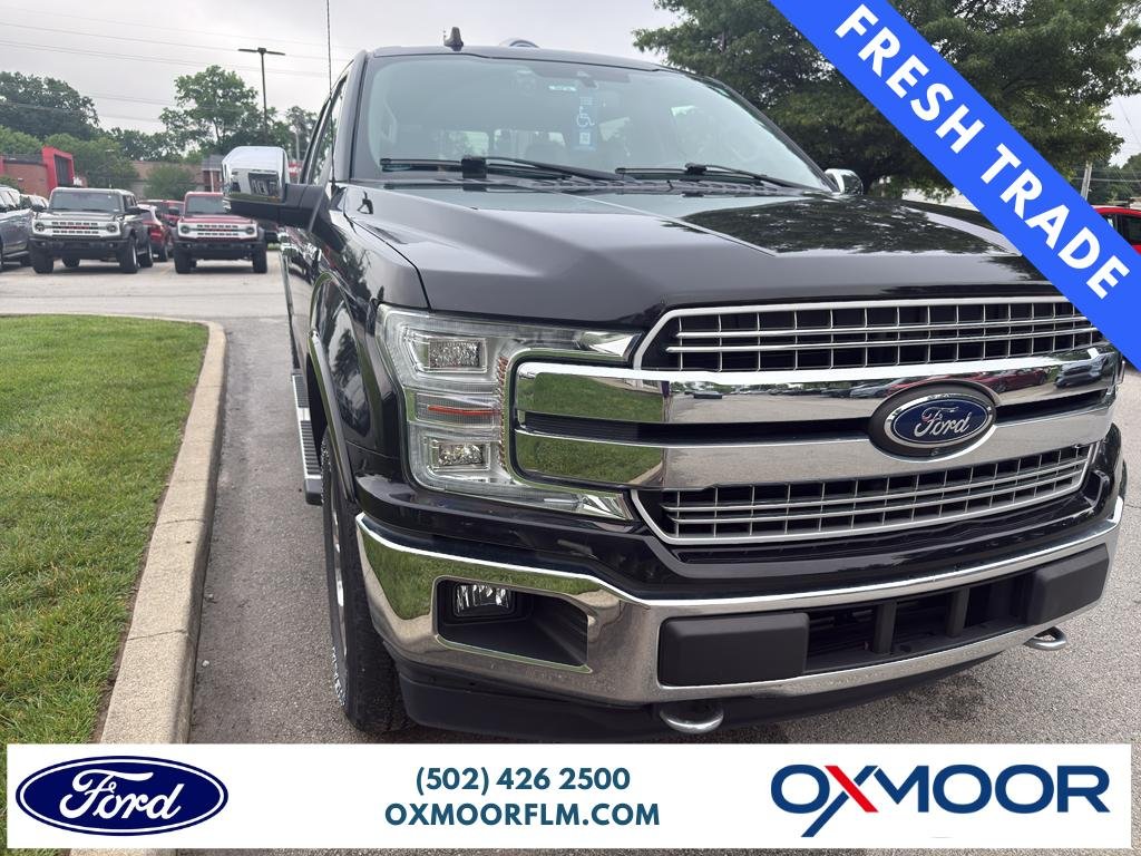 Used 2019 Agate Black Metallic Ford LARIAT image 1