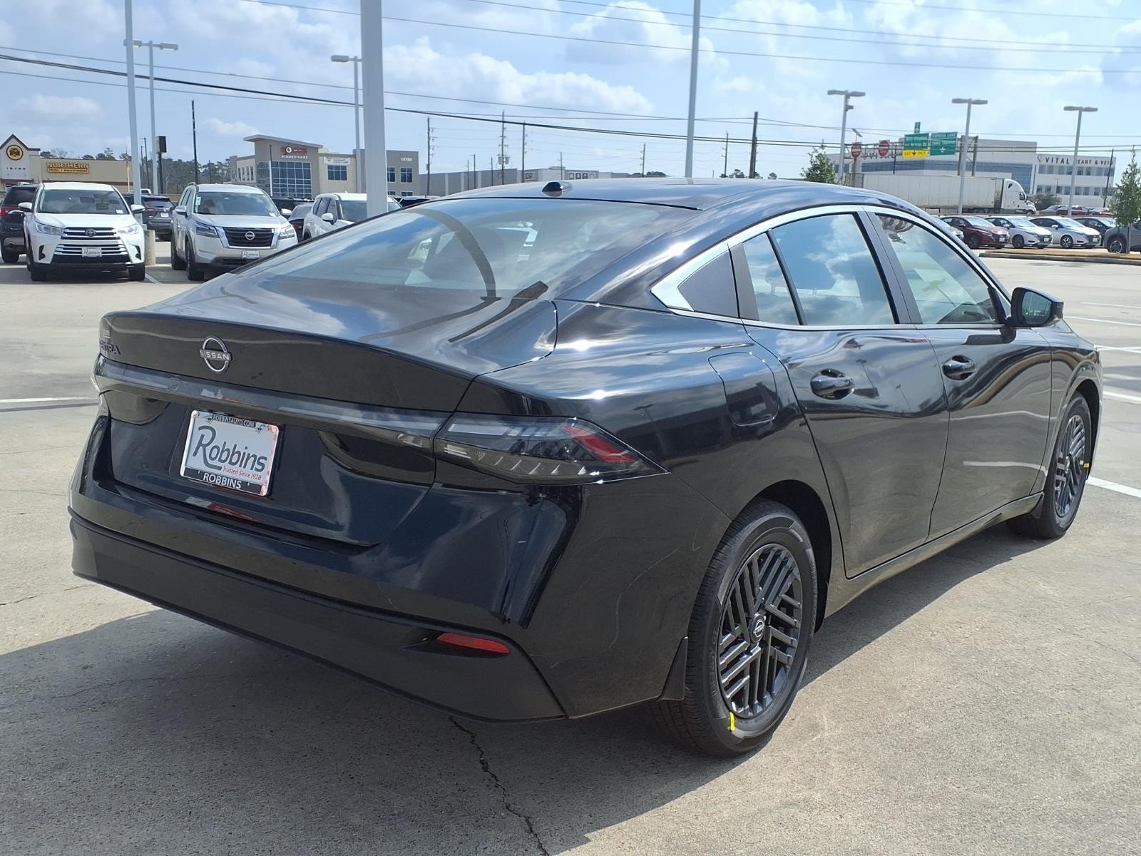 2026 Nissan Sentra SV Black at Robbins Nissan