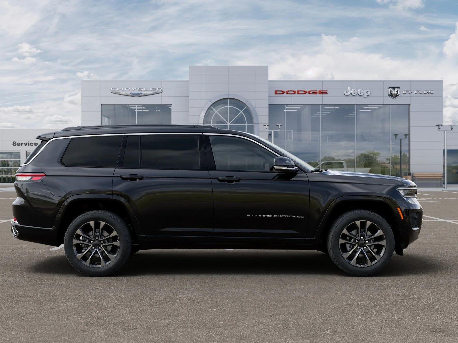 New 2025 Diamond Black Crystal Pearl-Coat Exterior Paint Jeep Overland image 32