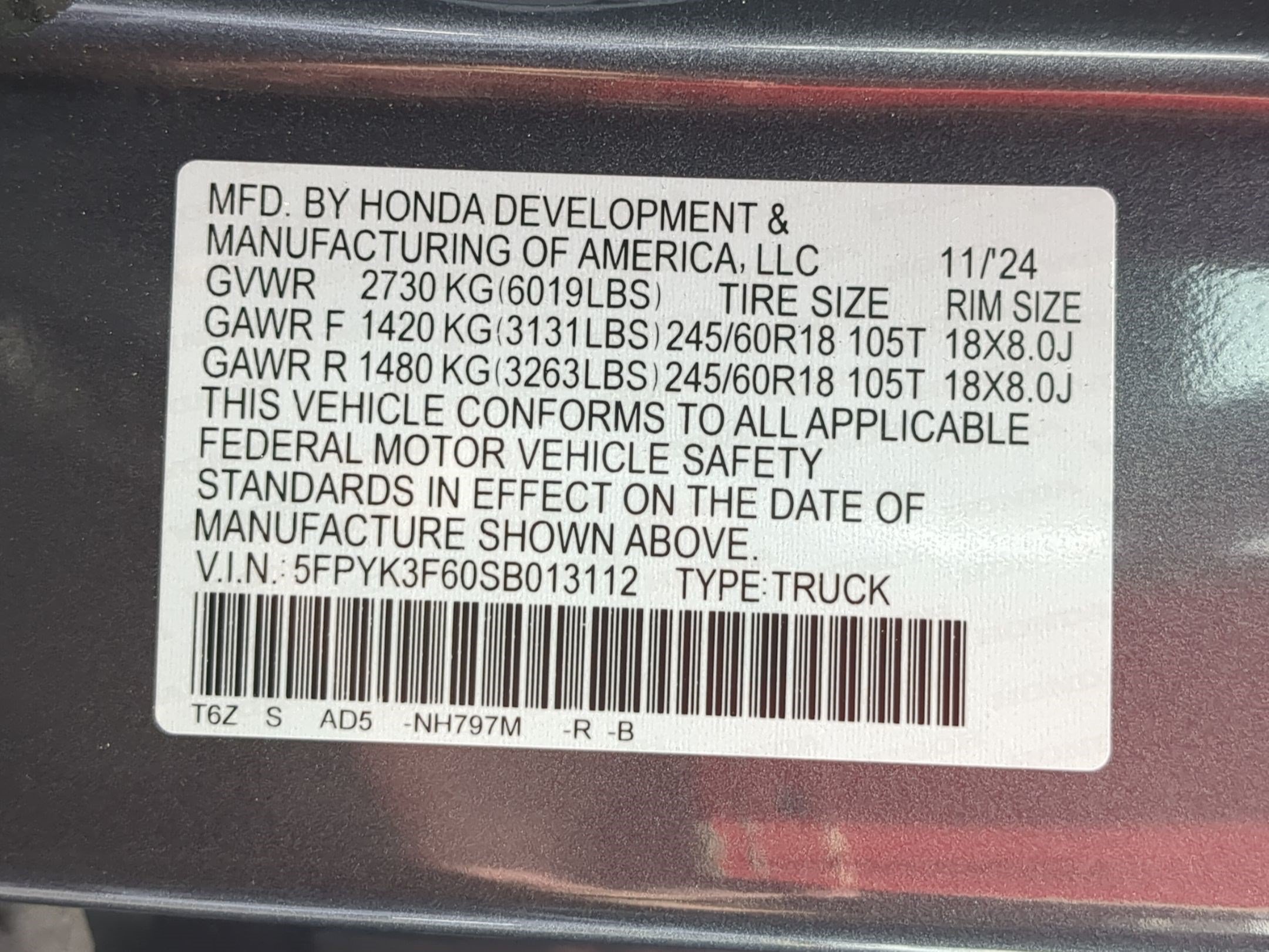 Certified Used 2025 Modern Steel Metallic Honda TrailSport image 37