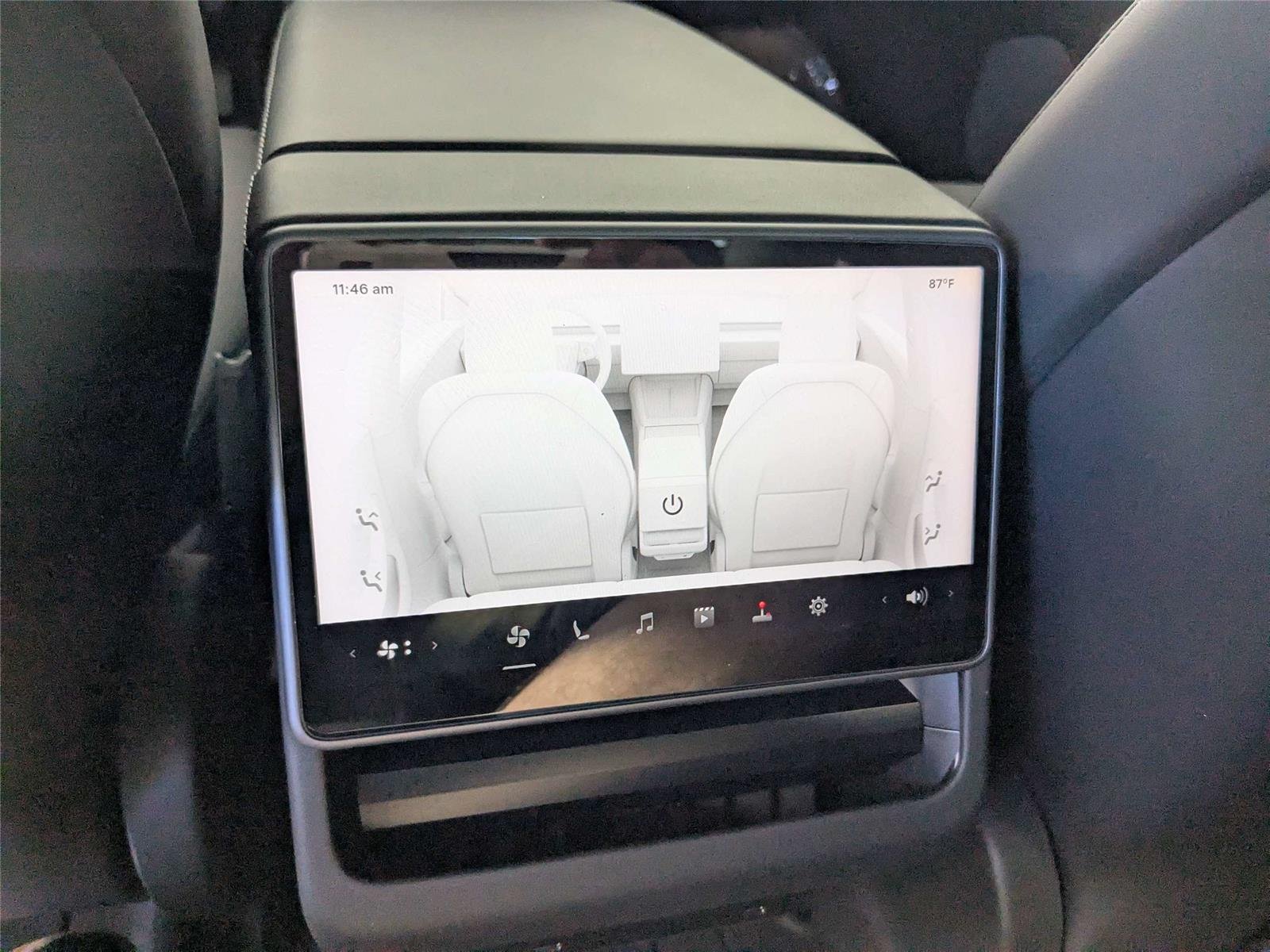 Used 2024 Pearl White Multi-Coat Tesla  image 36