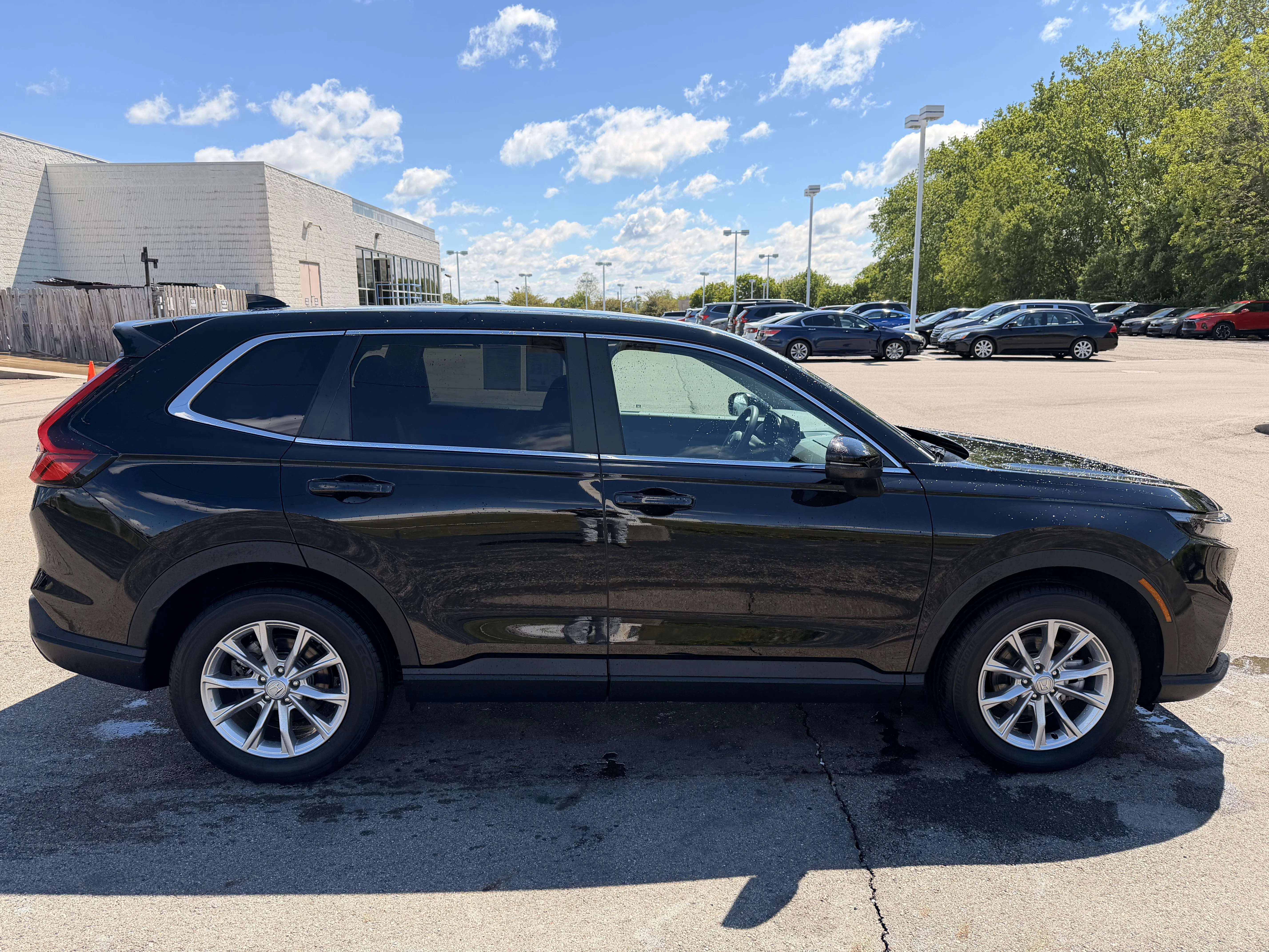 Certified Used 2024 BLACK Honda EX image 2