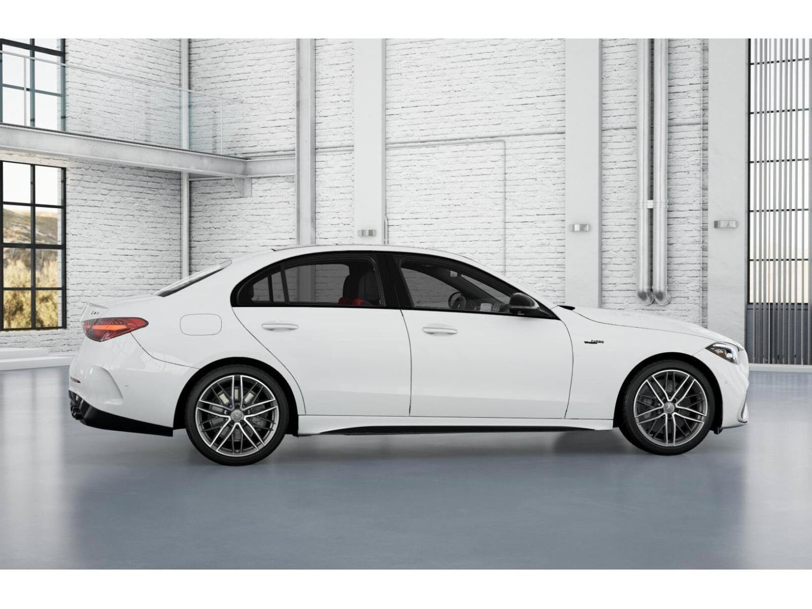 New 2026 Polar White Mercedes-Benz AMG® C 43 4MATIC® Sedan image 31
