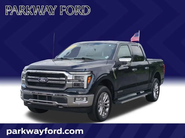 Used 2024 Blue Ford Lariat image 1