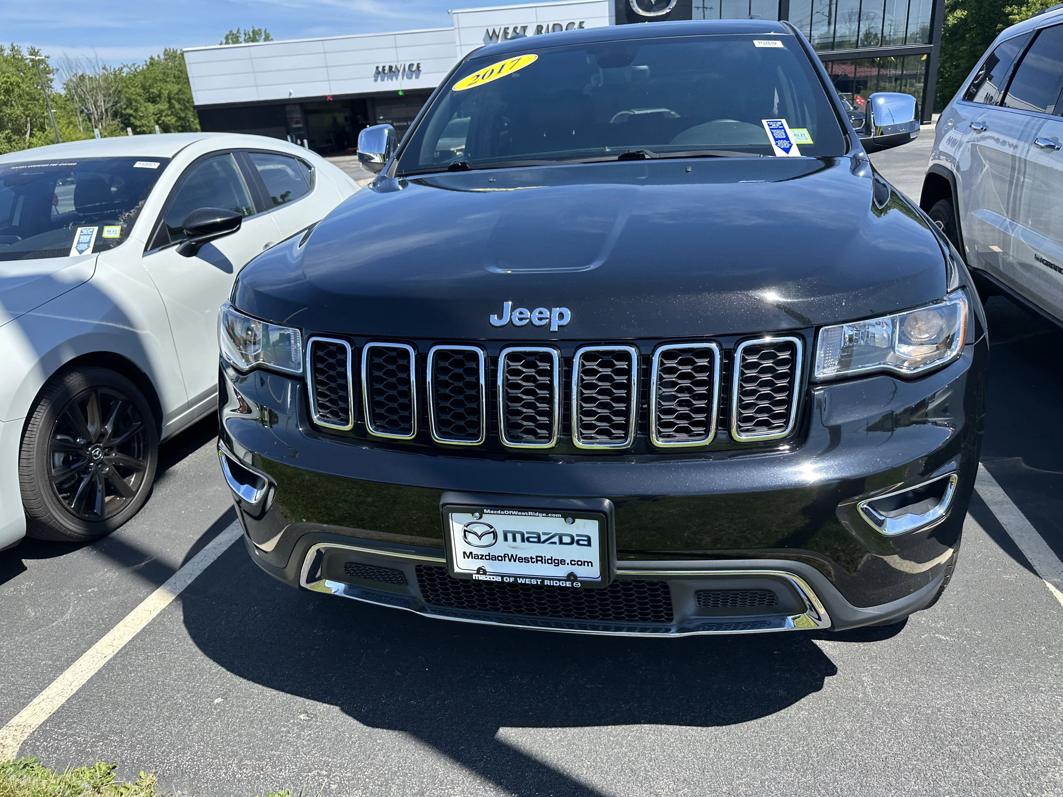Used 2017 Jeep Grand Cherokee Limited with VIN 1C4RJFBG3HC787585 for sale in Spencerport, NY