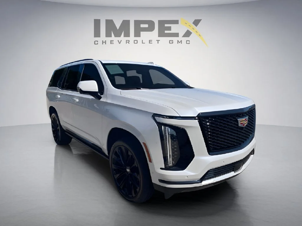Used 2025 Crystal White Tricoat Cadillac Sport Platinum image 7