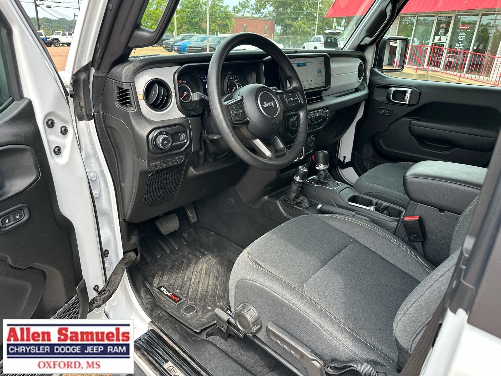 Certified Used 2025 Bright White Clearcoat Jeep Sport image 10