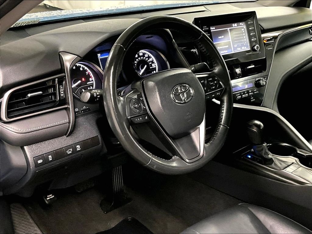 Certified Used 2024 Blue Toyota SE image 8