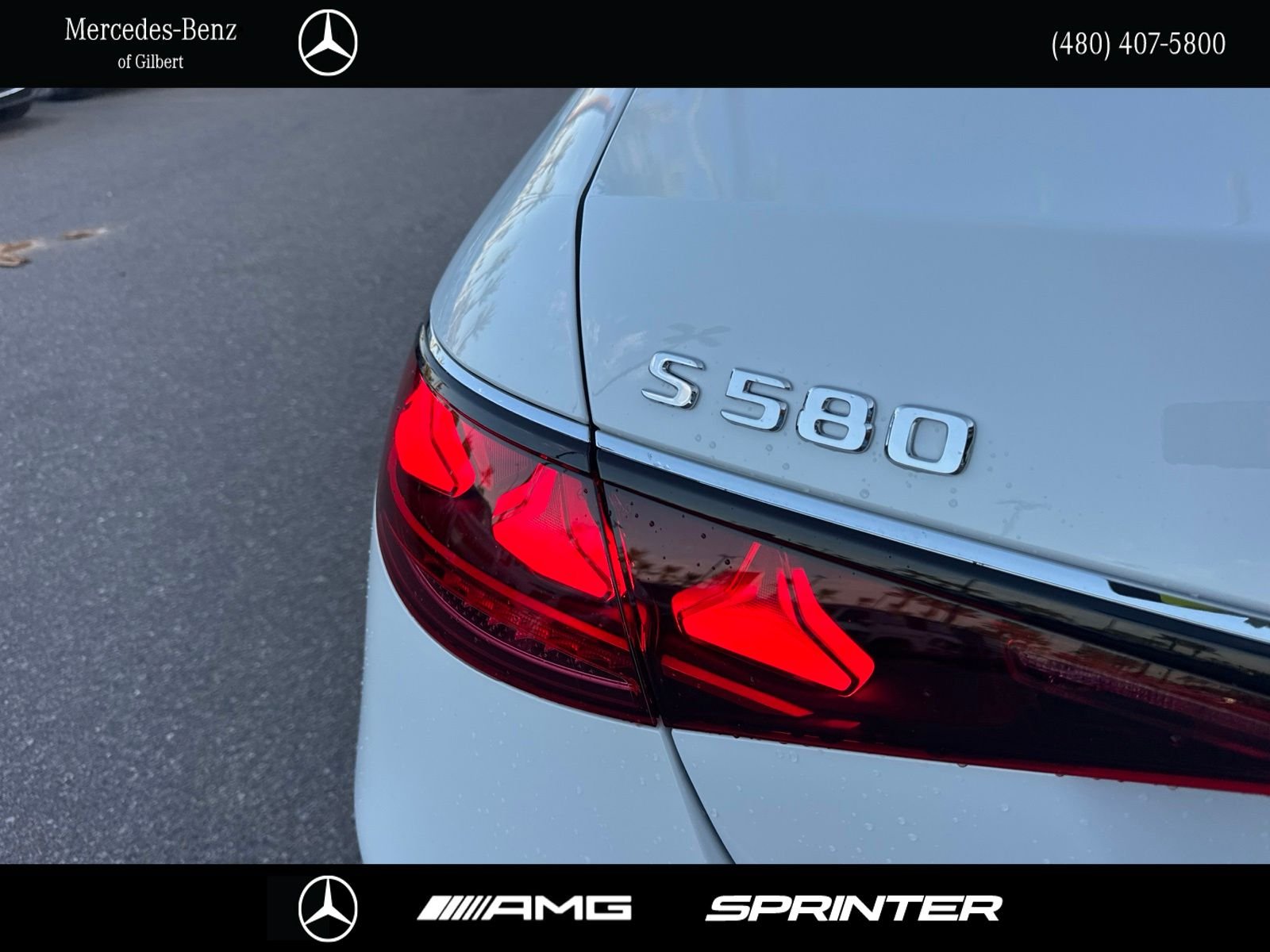 New 2027 MANUFAKTUR Moonlight White Metallic Mercedes-Benz S 580 image 6