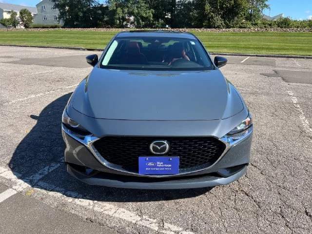 Used 2022 Polymetal Gray Metallic Mazda Carbon Edition image 3