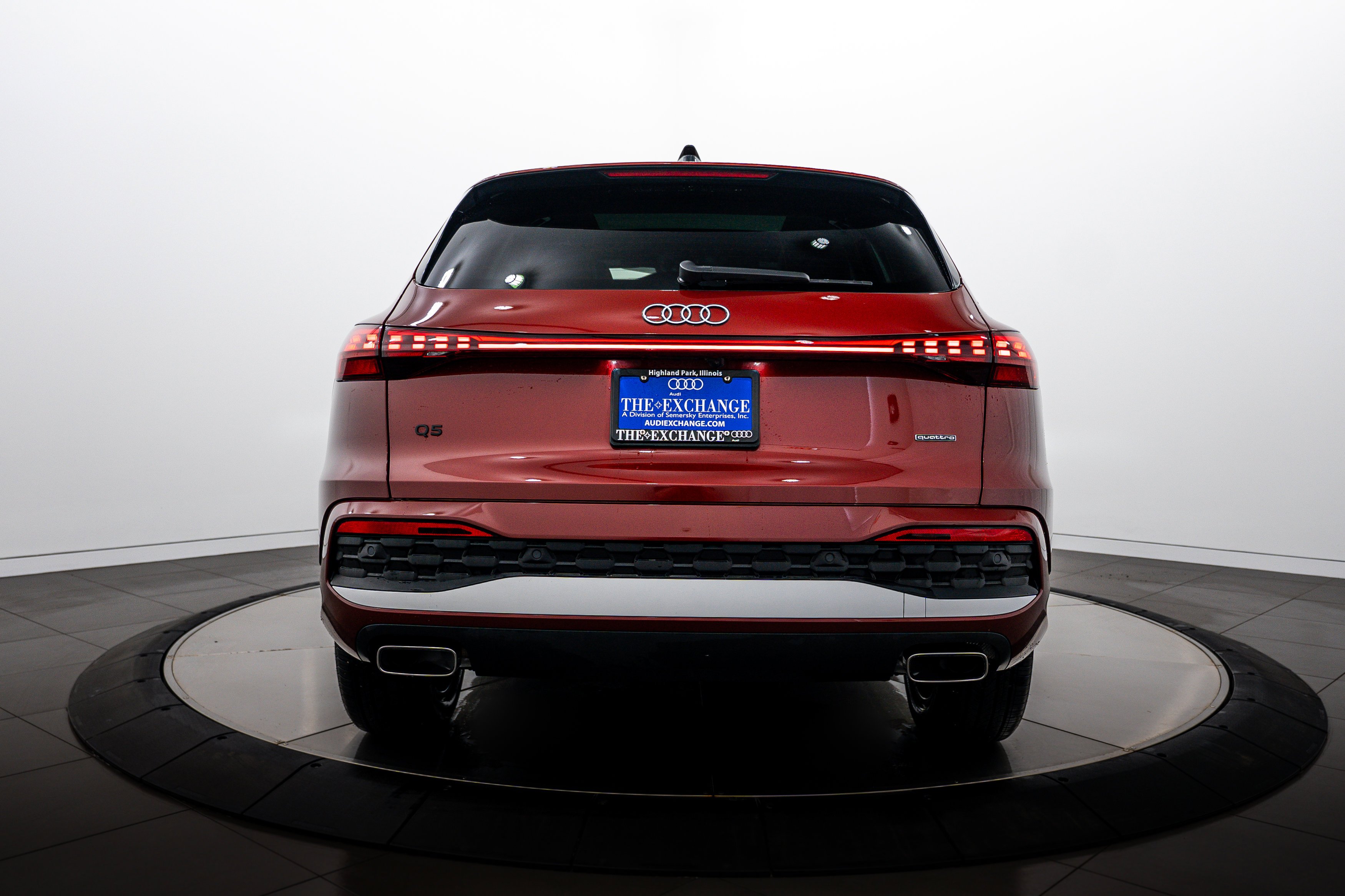 Used 2025 Grenadine Red Metallic Audi Premium Plus image 22