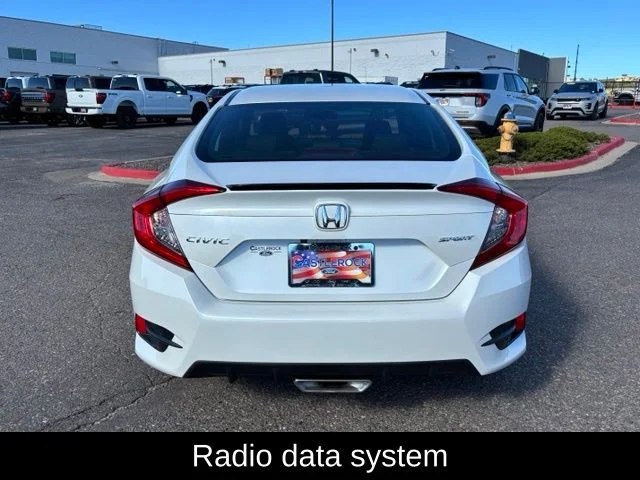 Used 2020 White Honda Sport image 4
