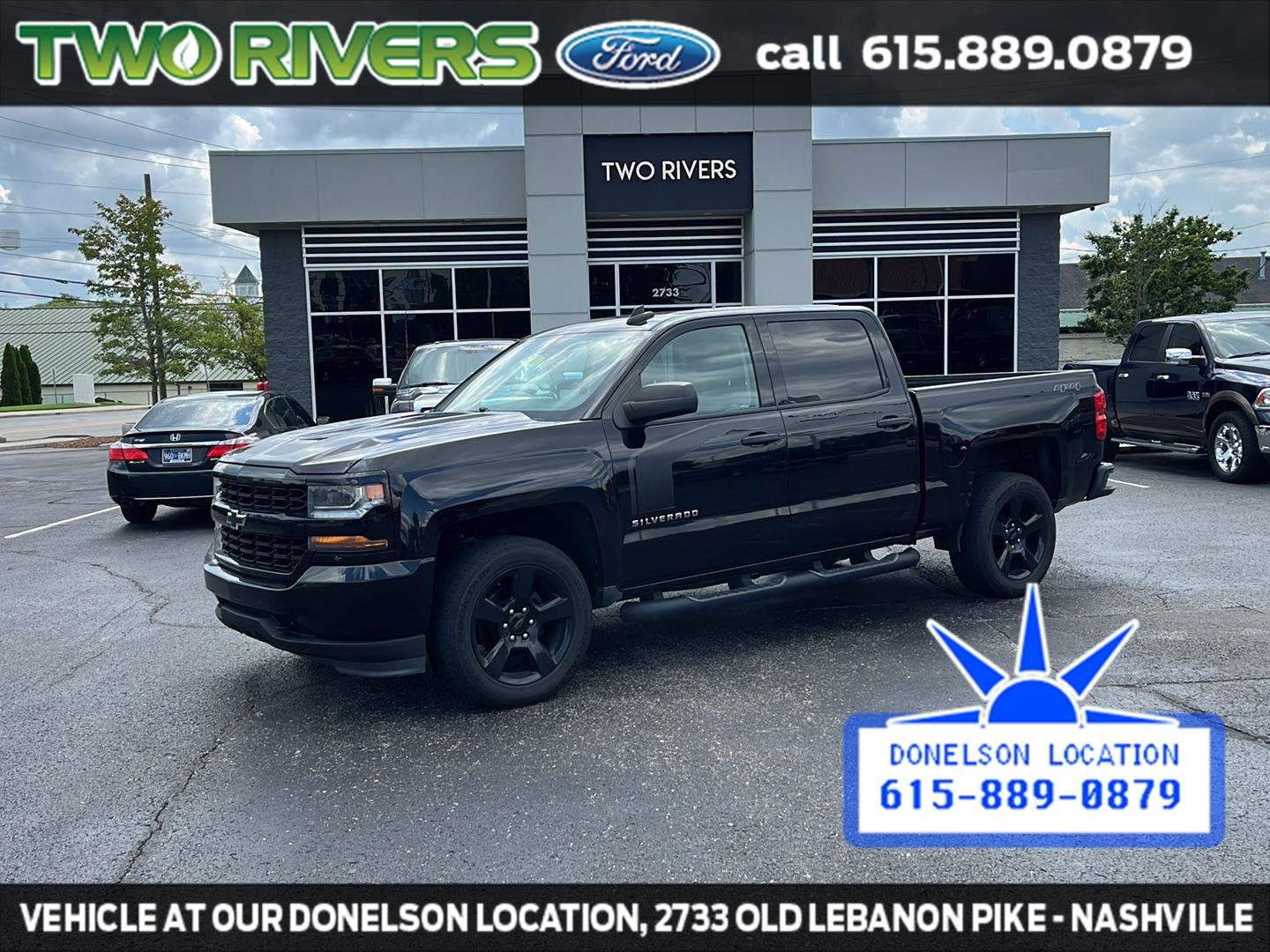Used 2018 Black Chevrolet Custom image 1