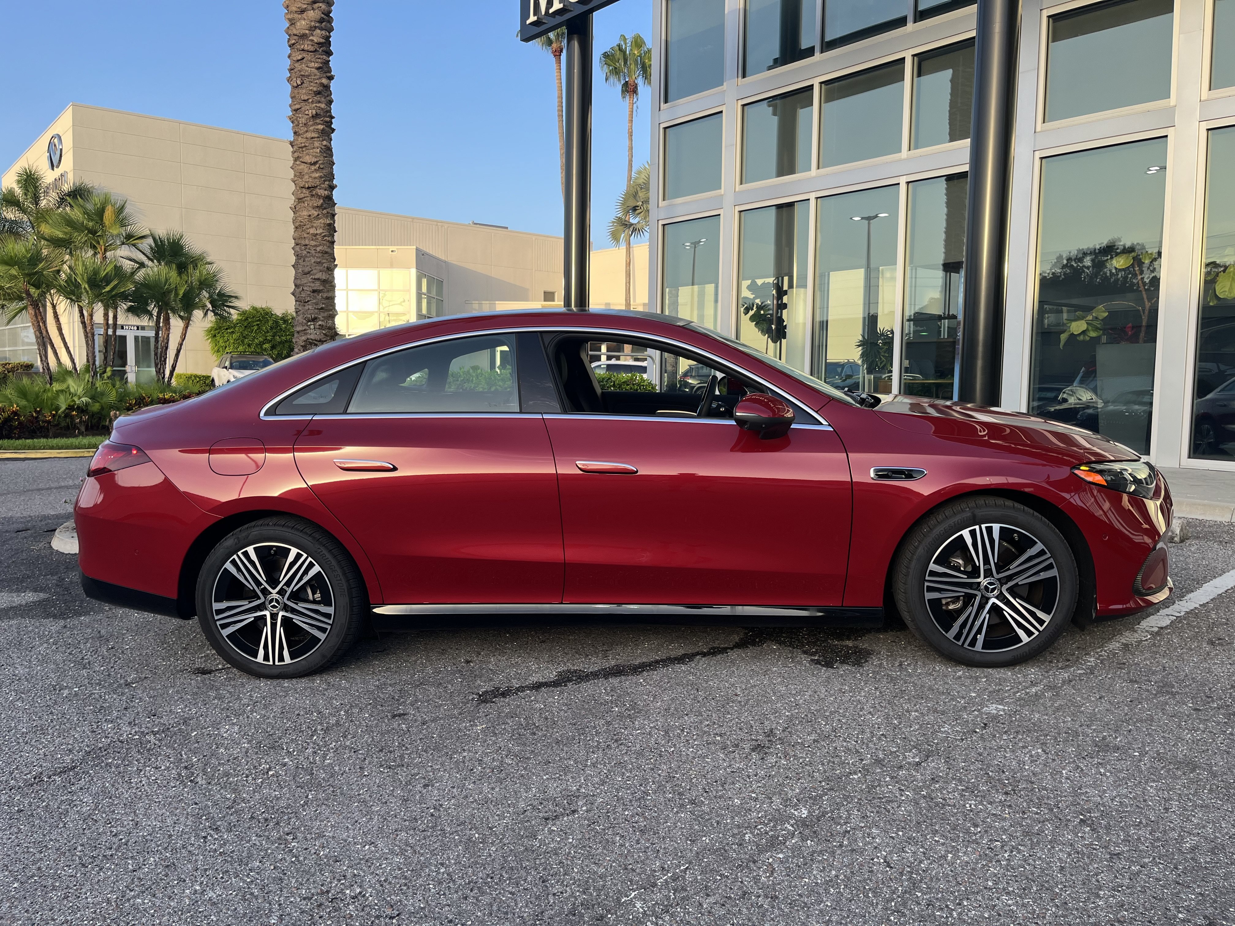 New 2026 MANUFAKTUR Patagonia Red Metallic Mercedes-Benz CLA 250+ image 6