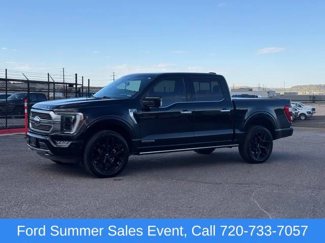 Used 2022 Black Ford Limited image 1