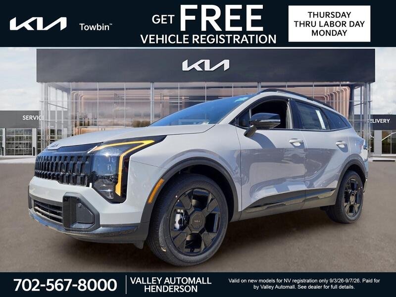 New 2026 Wolf Gray Kia X-Line image 1
