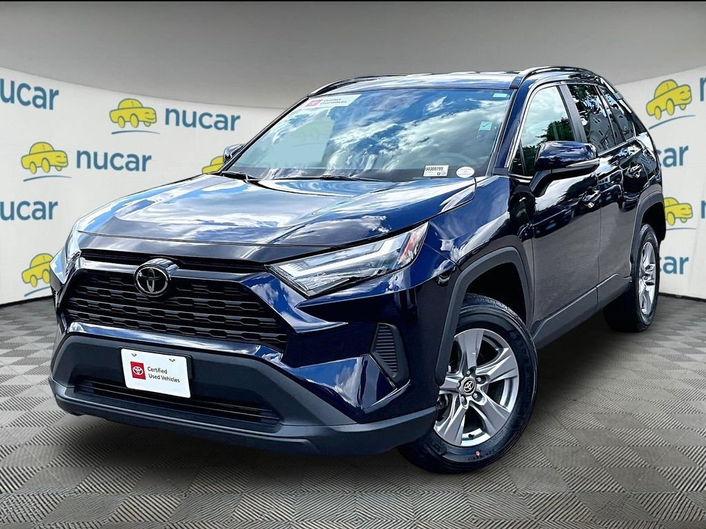 Used 2024 Blue Toyota XLE image 3
