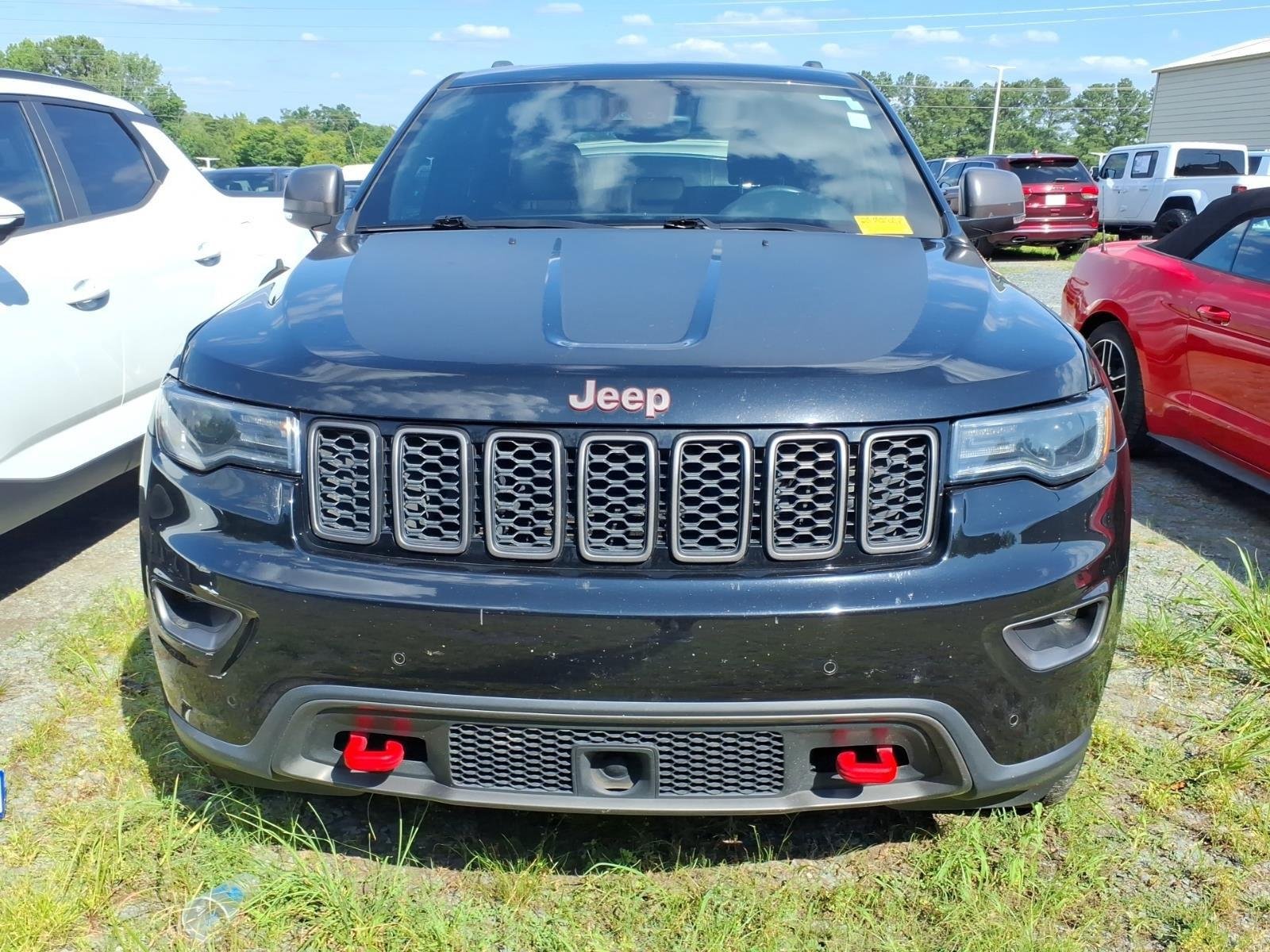 Used 2022 Bright White Clearcoat Jeep Overland image 4