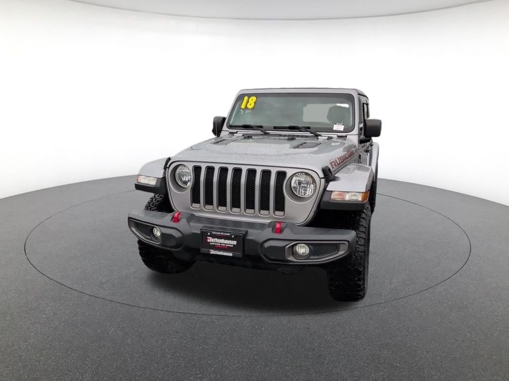 Certified Used 2018 Silver Jeep Unlimited Rubicon image 18