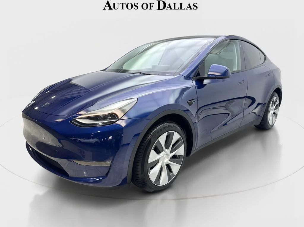 Used 2023 Tesla Model Y Long Range with VIN 7SAYGAEE2PF778579 for sale in Plano, TX