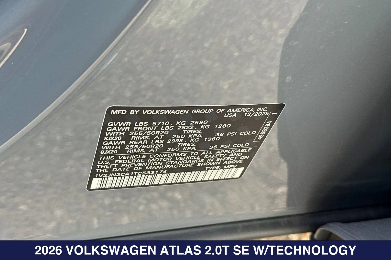2026 Volkswagen Atlas SE w/Tech - Photo 26