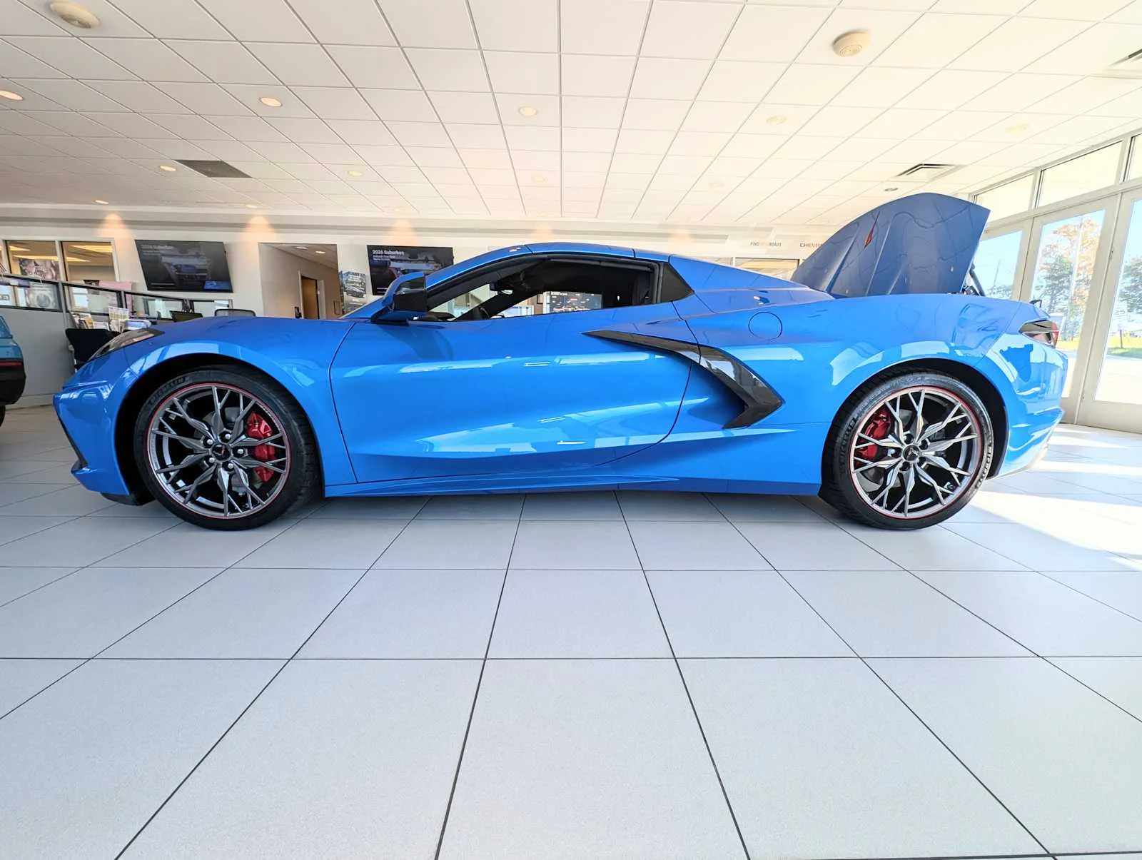 Used 2024 Riptide Blue Metallic Chevrolet 3LT image 12
