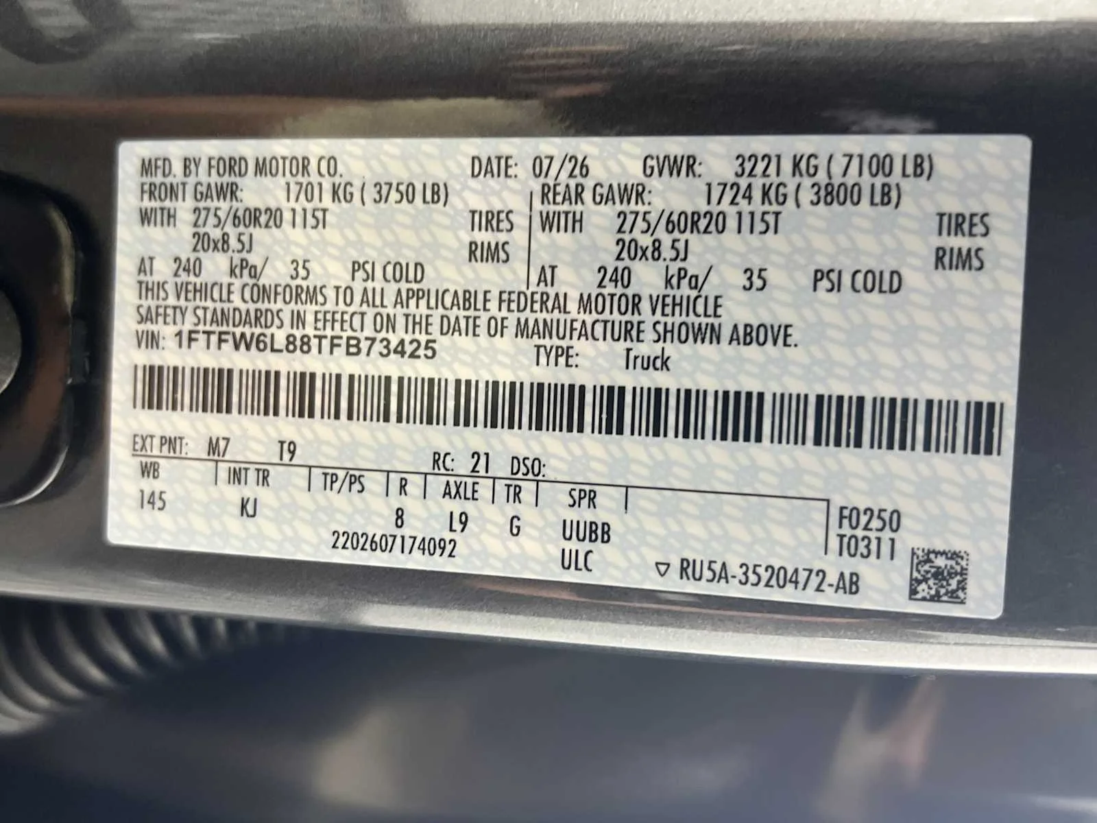 New 2026 Carbonized Gray/Marsh Gray Ford King Ranch image 35