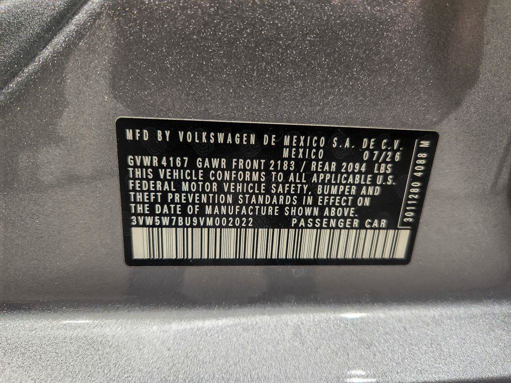 New 2027 Pyrite Silver Metallic Volkswagen 1.5T S image 18