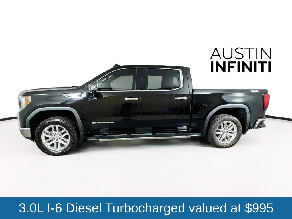 Used 2021 Black GMC SLT image 4