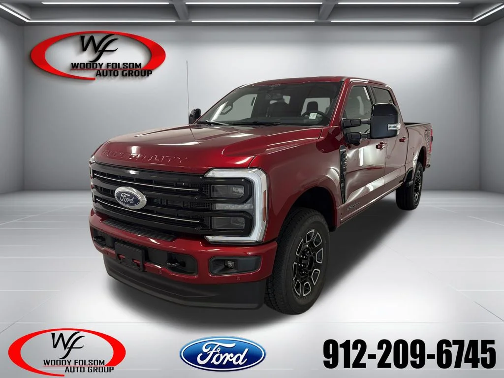 New 2026 Ruby Red Metallic Tinted Clearcoat Ford F-250® Platinum® image 1