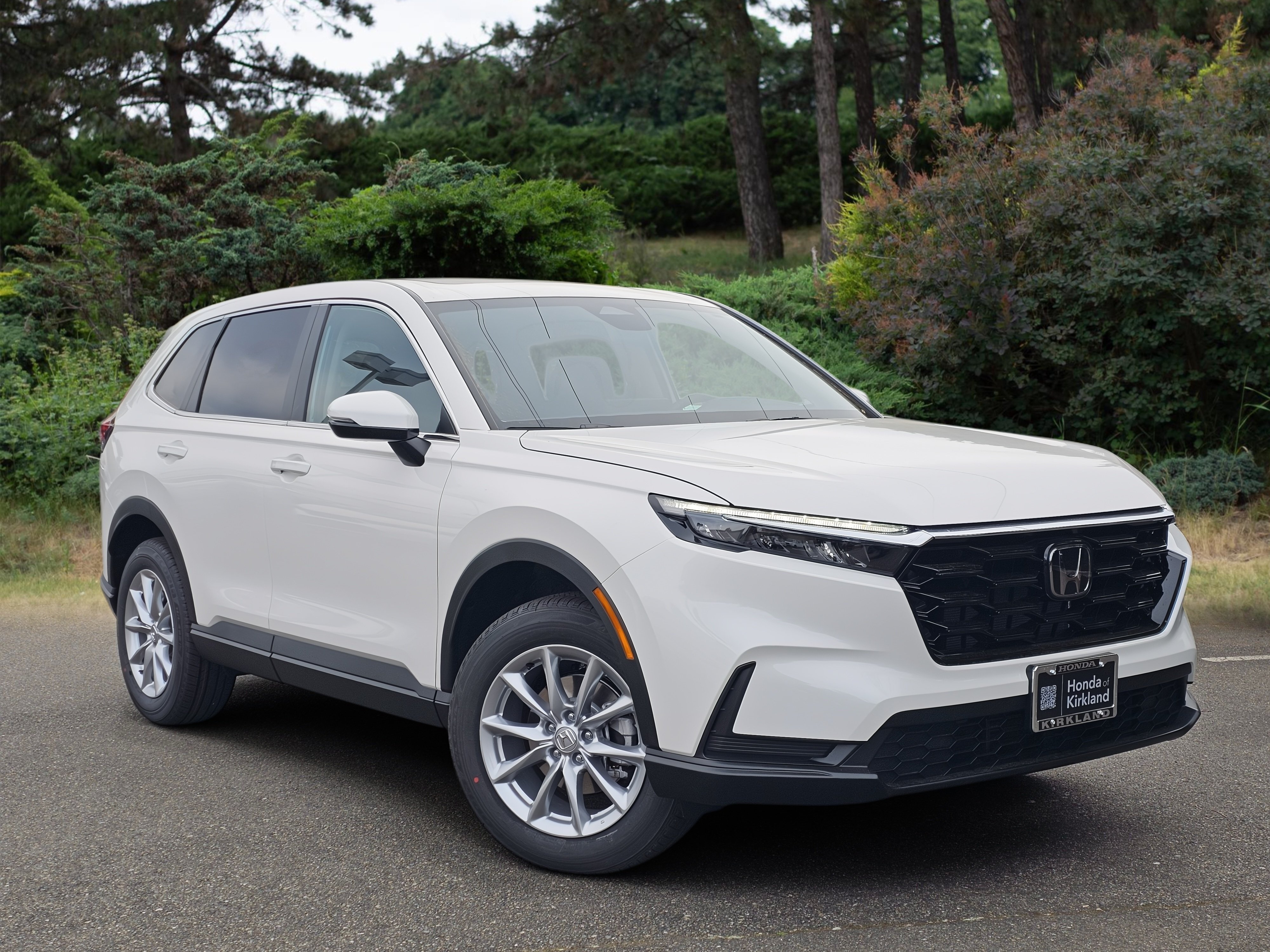 New 2026 Platinum White Pearl Honda EX image 1