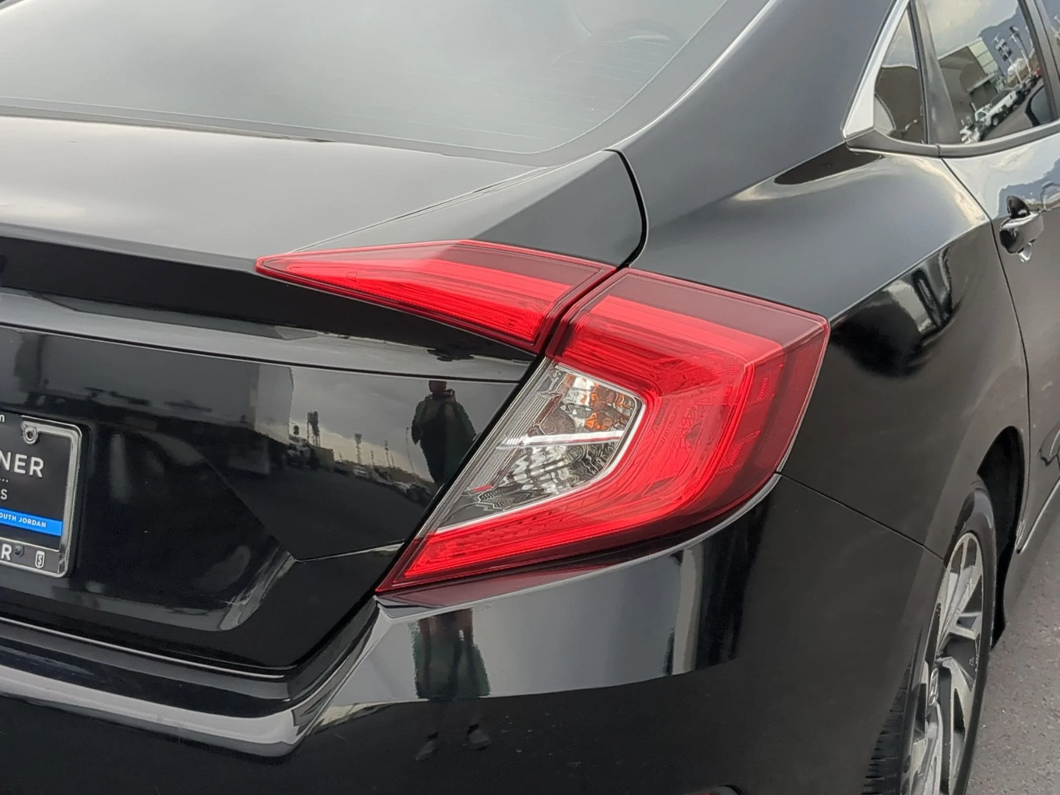 Used 2017 Crystal Black Pearl Honda EX image 11