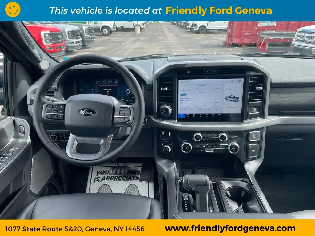 Used 2025 Agate Black Metallic Ford XLT image 52