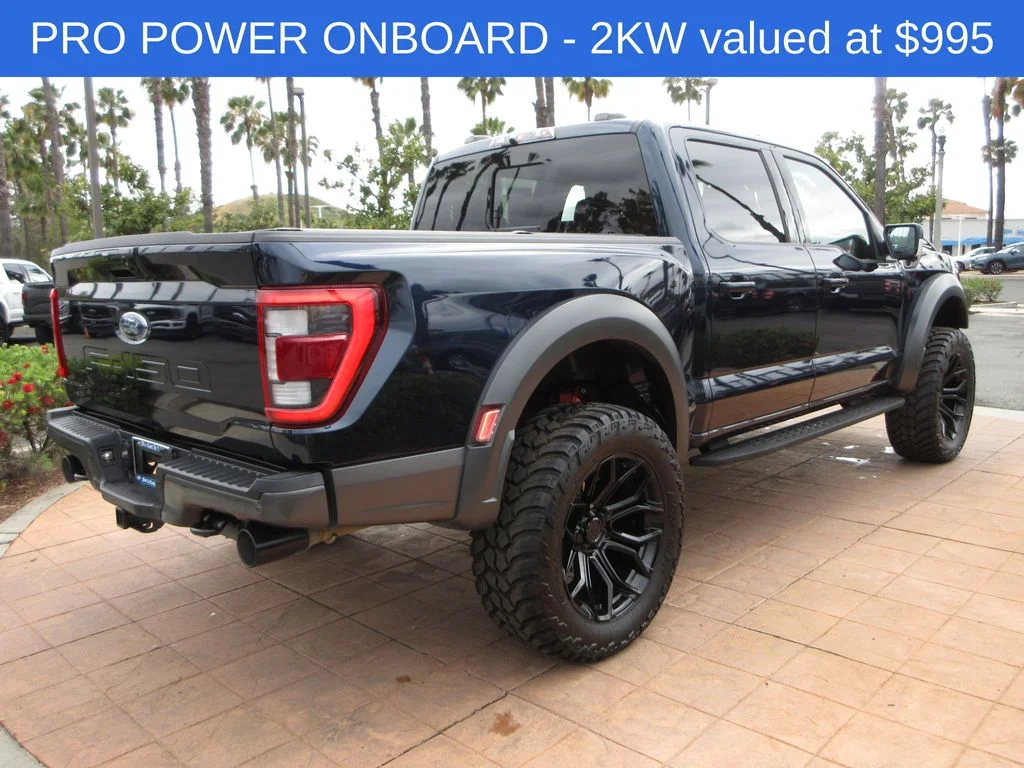 Used 2023 Antimatter Blue Metallic Ford Raptor image 4