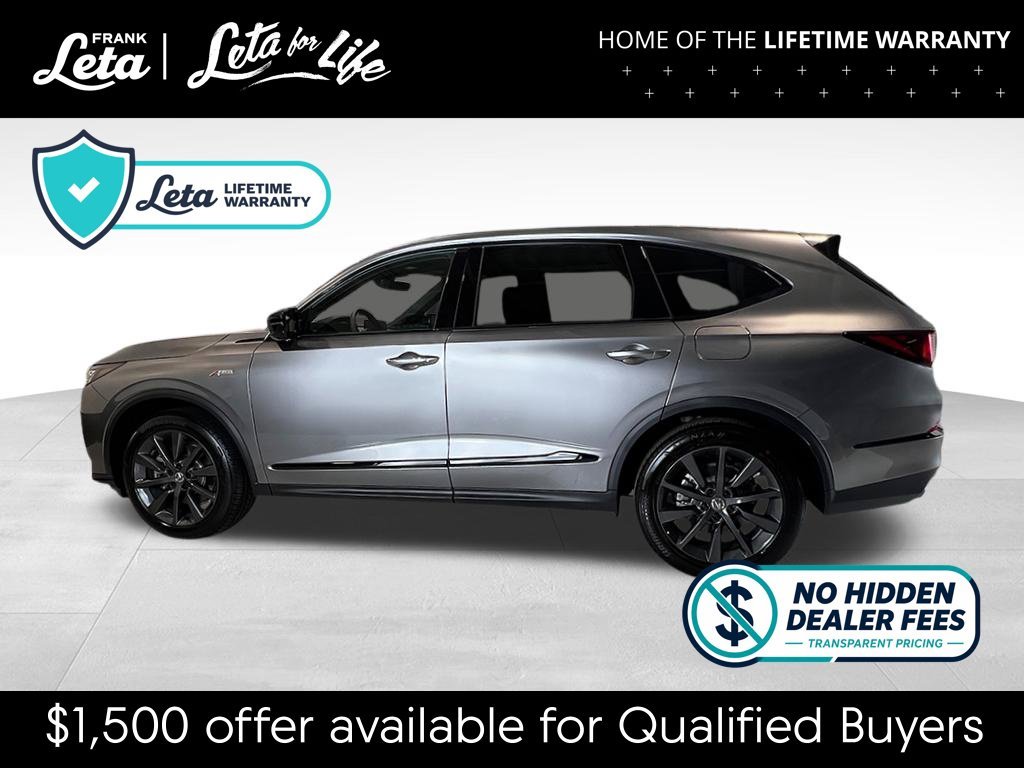 New 2026 Liquid Carbon Metallic Acura w/A-Spec Package image 2