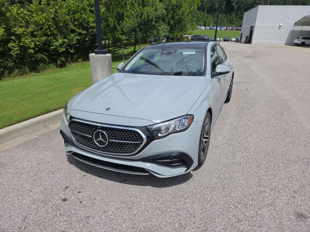 Certified Used 2024 MANUFAKTUR Alpine Gray Mercedes-Benz E 350 image 2