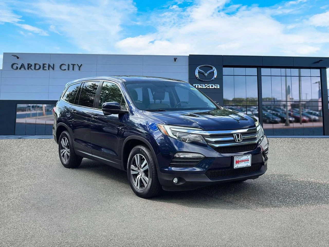 Used 2017 Blue Honda EX-L image 1