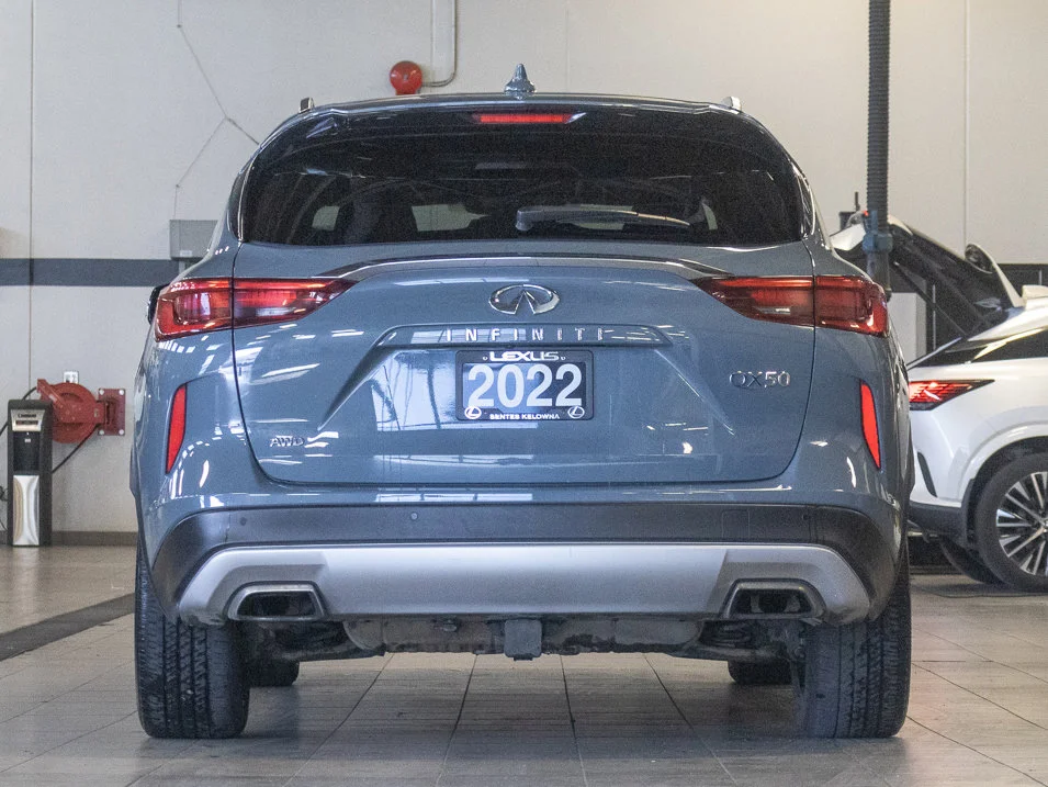 Used 2022 GRAPHITE SHADOW MET Infiniti Autograph image 4
