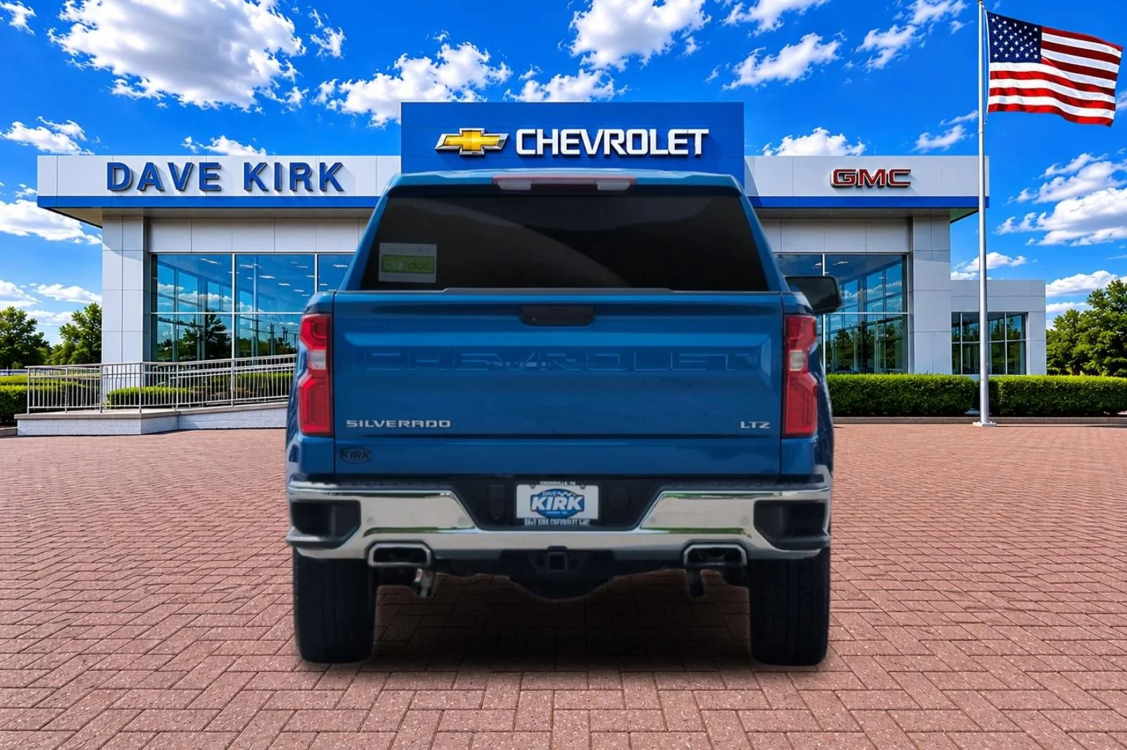 Used 2023 Glacier Blue Metallic Chevrolet LTZ image 4