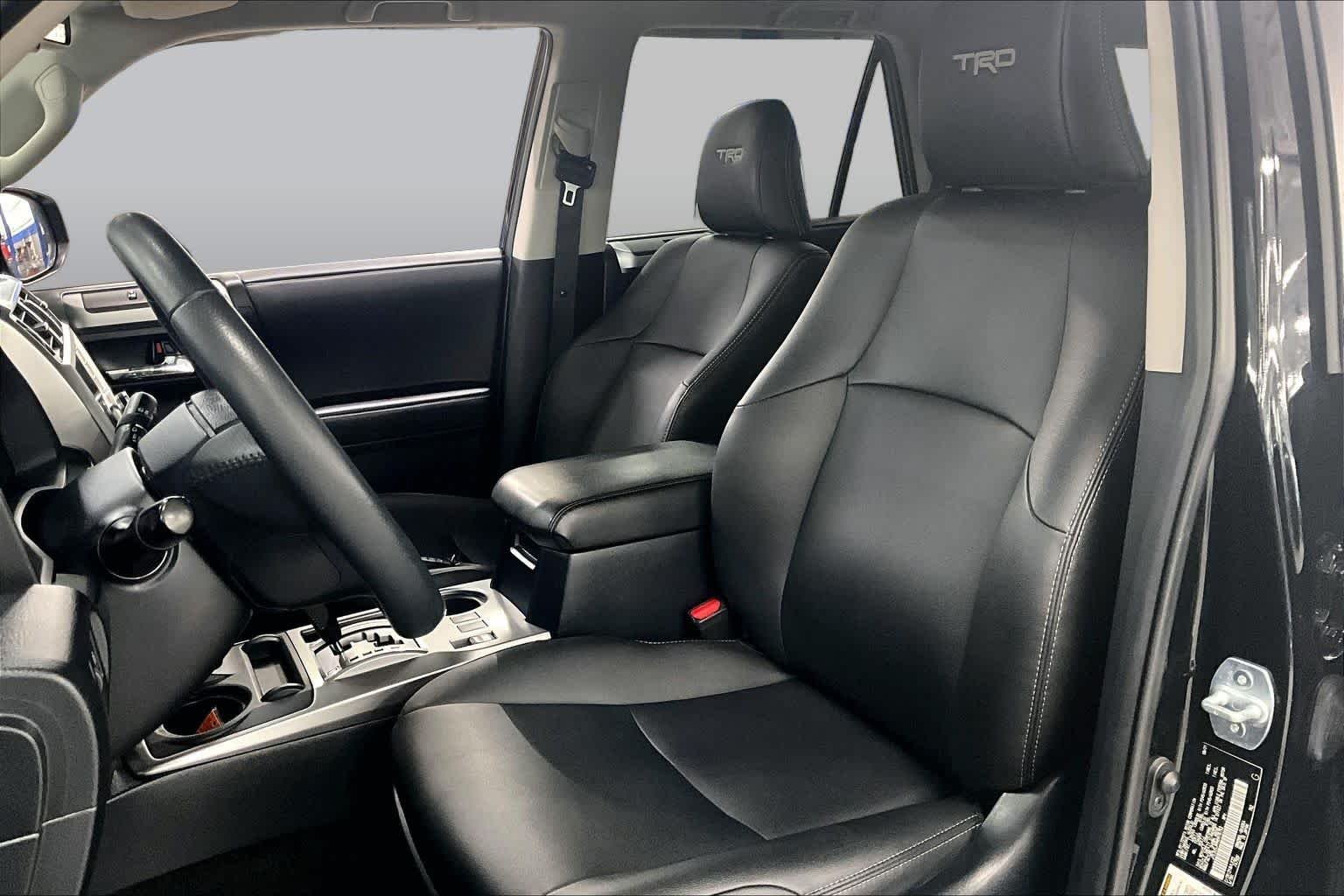 Used 2022 Midnight Black Metallic Toyota TRD Sport image 8