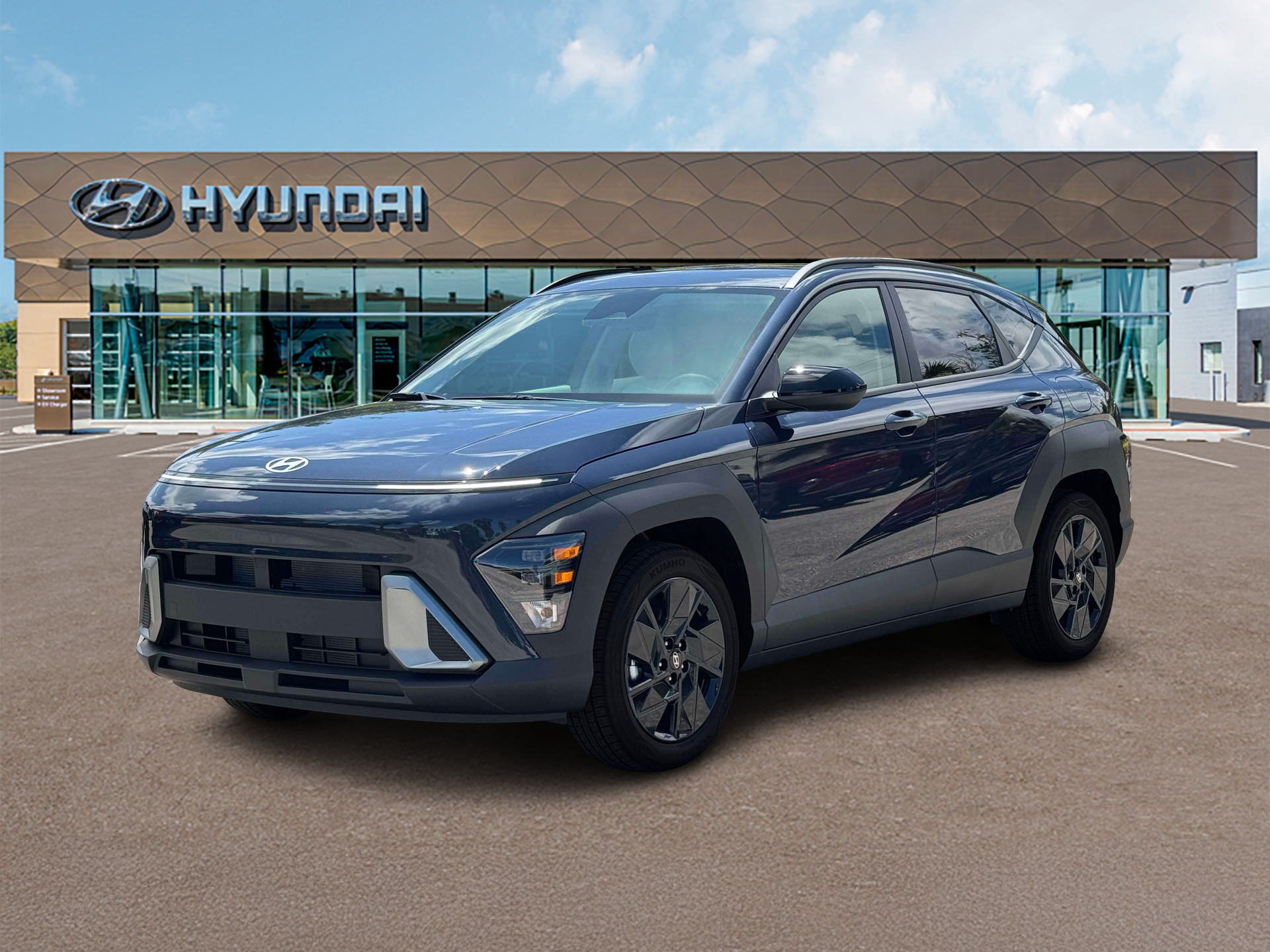 New 2027 Blue Hyundai SEL Sport FWD image 1