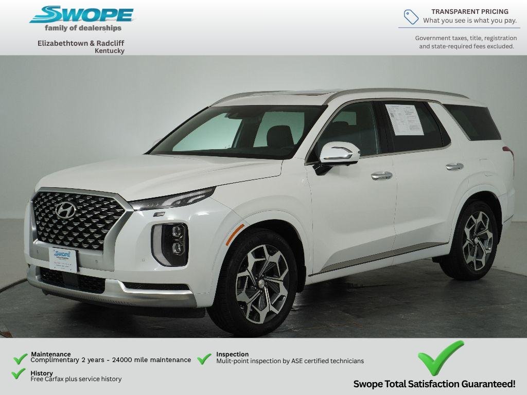 Certified Used 2021 Hyper White Hyundai Calligraphy image 7