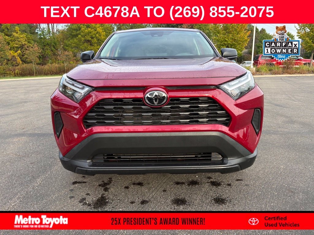 Certified Used 2023 Red Toyota LE image 1