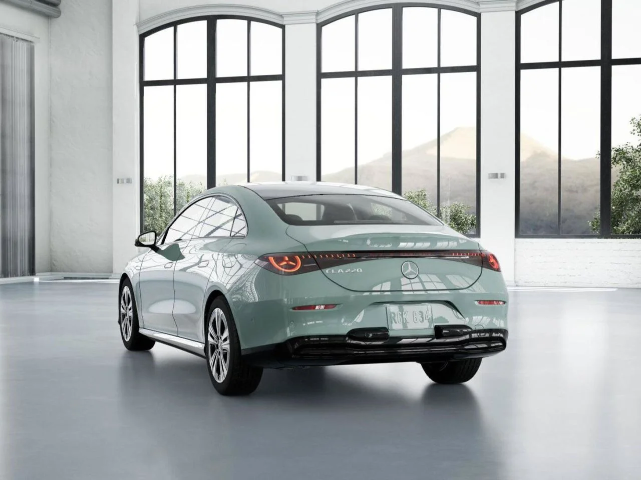 New 2027 Liquid Crystal Green Mercedes-Benz CLA 220 image 27