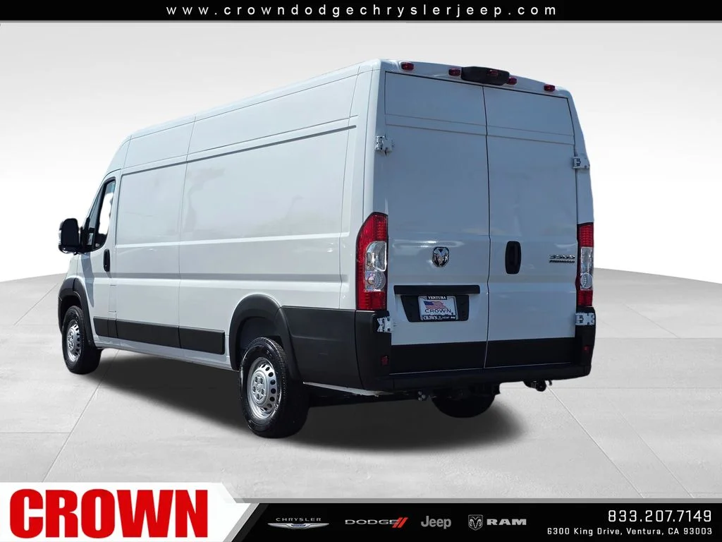 New 2026 Bright White Clearcoat RAM High Roof image 7