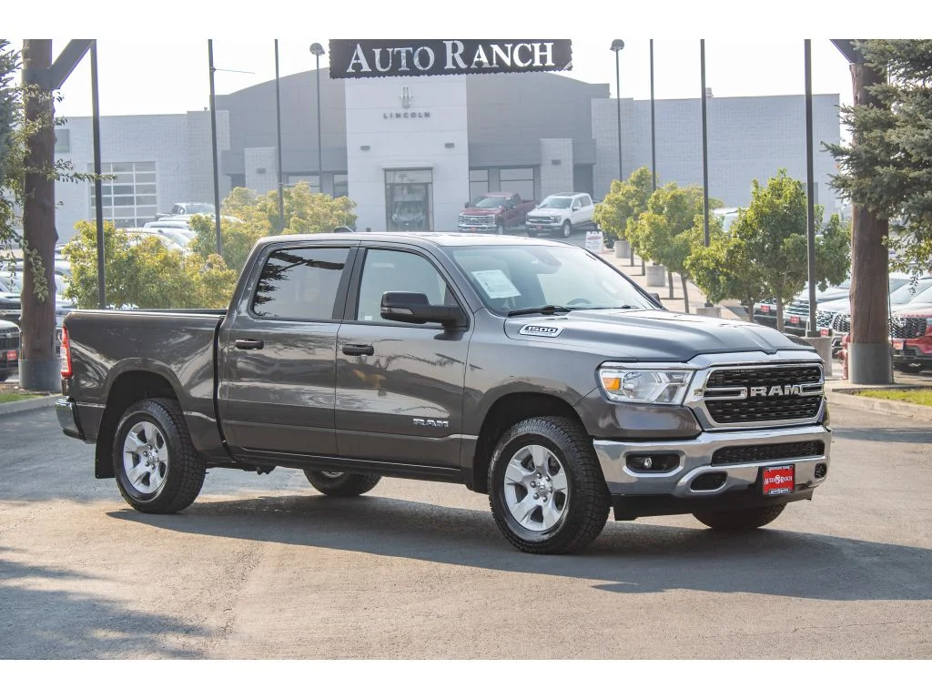 Used 2023 Granite Crystal Metallic Clearcoat Ram Big Horn image 2