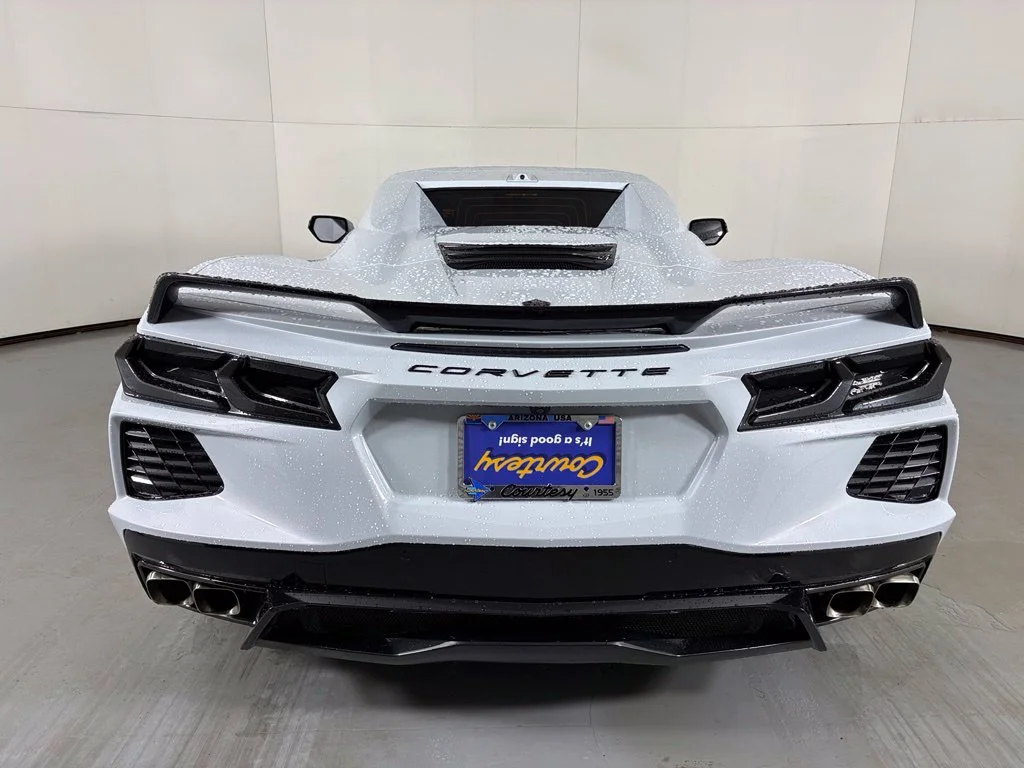 Used 2024 White Chevrolet Stingray image 14