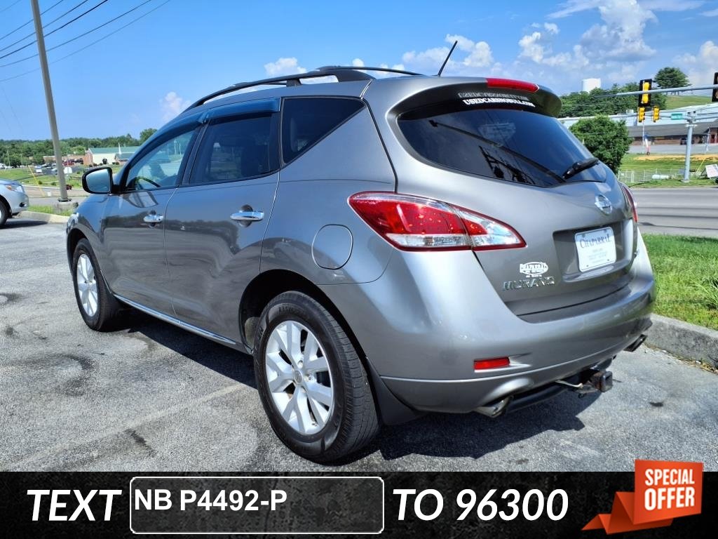 Used 2011 Nissan Murano SV with VIN JN8AZ1MW8BW170495 for sale in Johnson City, TN