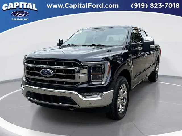 Used 2023 Blue Ford Lariat image 1