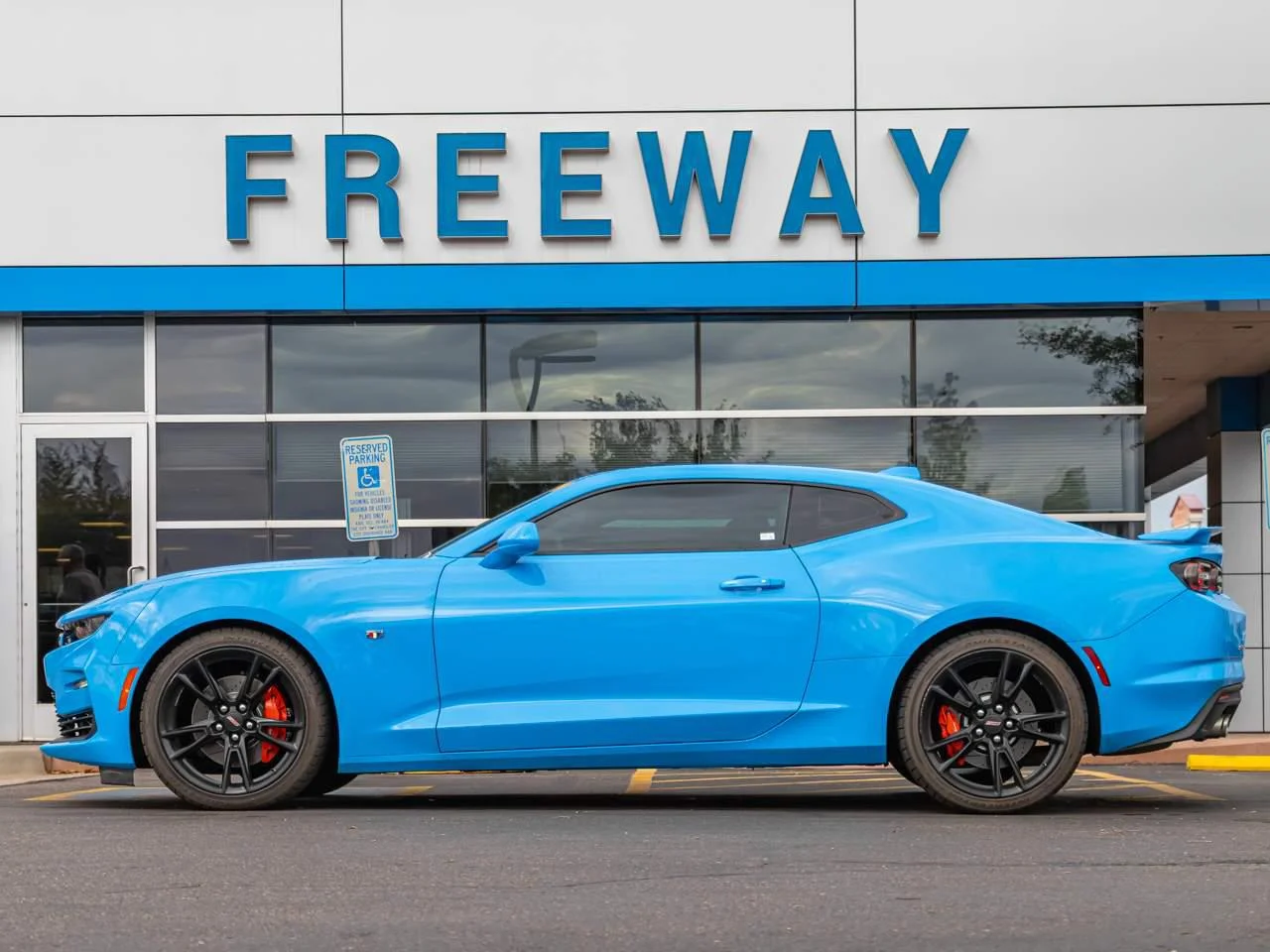 Used 2023 RAPID BLUE Chevrolet 2SS image 2